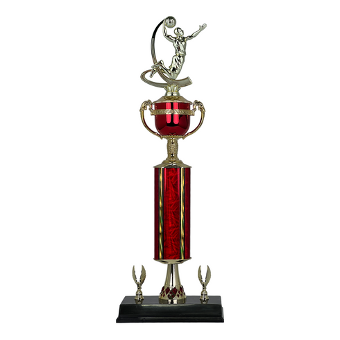 Trofeo de Tubo con Figura Serie 442 de Baloncesto